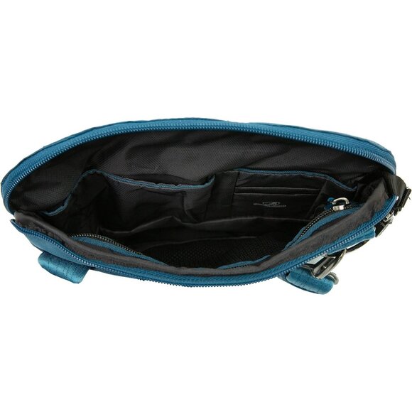 Lightweight Teal Anti-Theft Messenger Crossbody - Ultimate Travel Safety - Picture 8 of 13